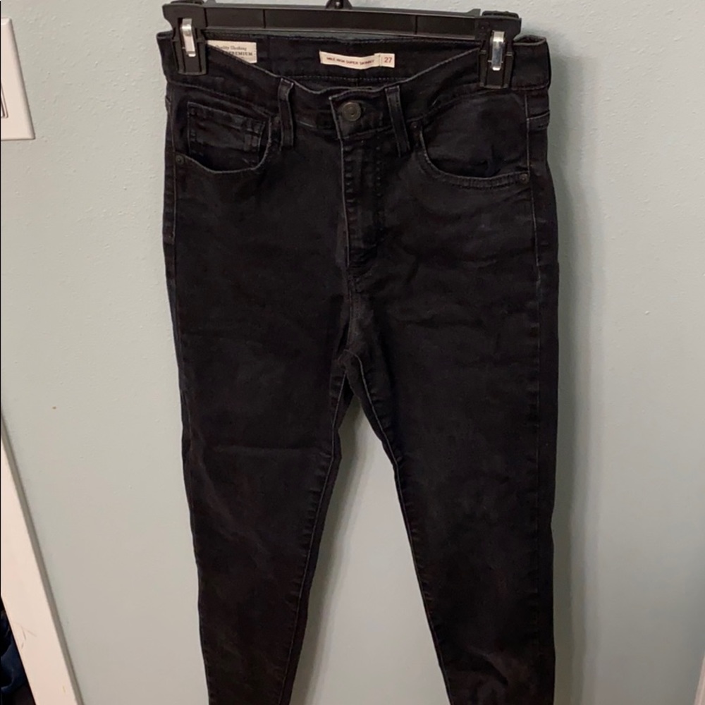 Levis Mile High Super Skinny 27